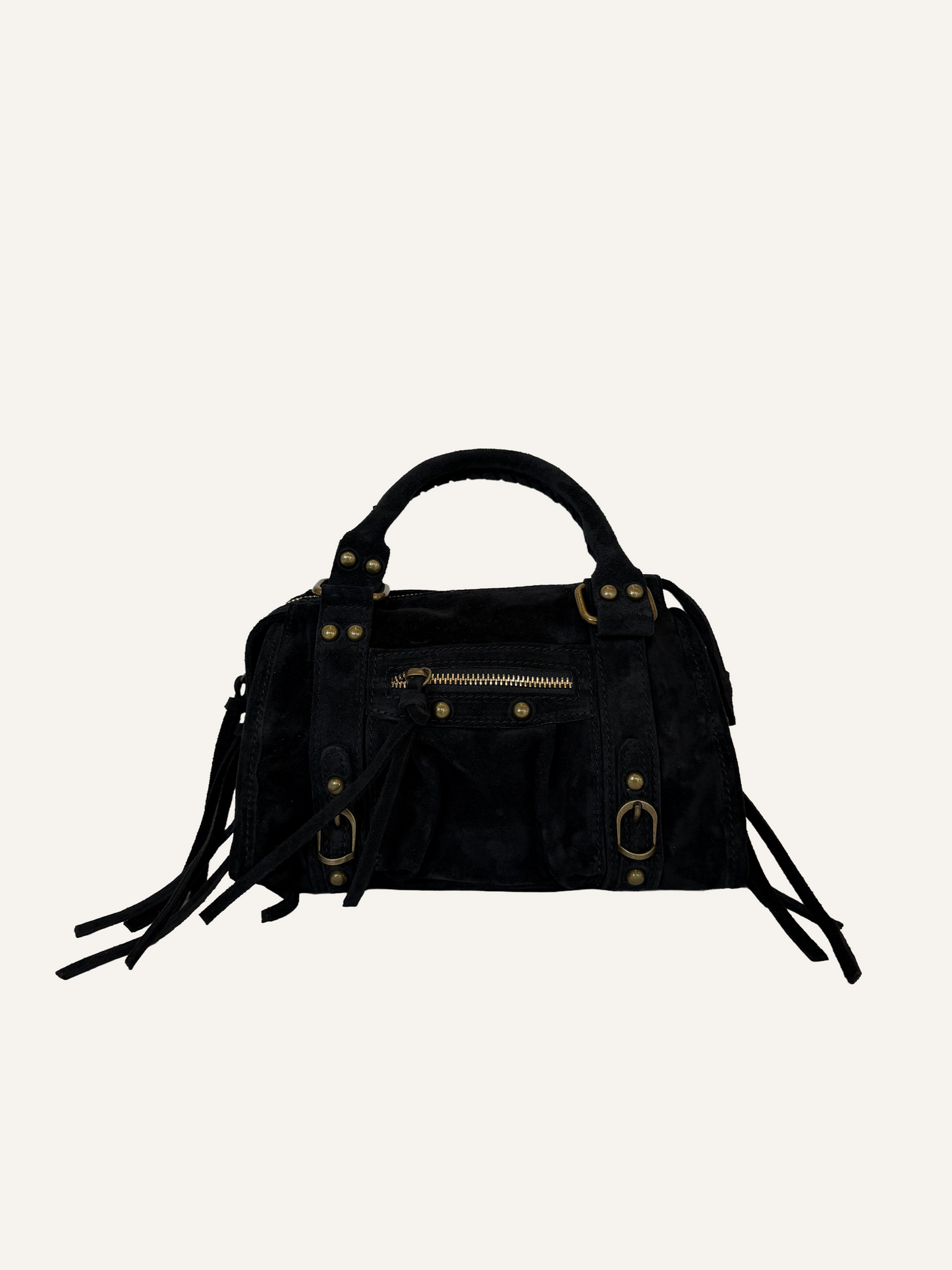 Small Suede Giulia Bag
