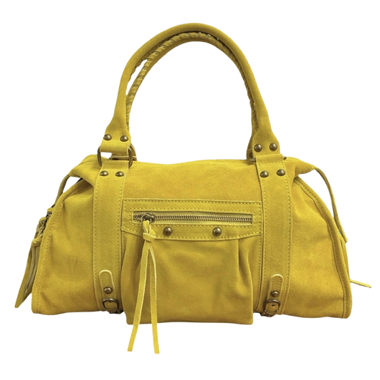 Large Giulia Suede Bag