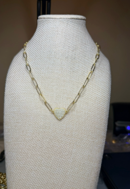 Aurora Heart Necklace